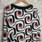 Dress Barn Womenâs Blouse Size 3X (White Black Red) Photo 6