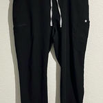 FIGS  Yola Skinny Scrub Pant Black Size XXL Photo 0