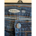 Old Navy Curvy Boot Cut Jeans Women Size 8 Dark Wash Stretch Denim Staple Casual Photo 2