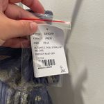 After Six  Ruffle Tiered‎ Skirt Metallic Pleated Midi Dress Size XS Photo 5