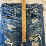 American Eagle  Next Level Stretch Distressed Hi-Rise Jegging Size 00 Photo 8