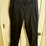 Chico's New Ultimate Fit Riptop Utility Ankle Pants Black Size 2.5 (L/14) Photo 0