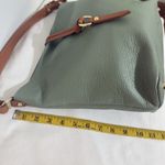 Valentina Women’s Green Leather Handbag with Brown Handles – Made in Italy Photo 12