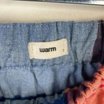 Warm Red And Blue Plaid Off The Shoulder Mini Swing‎ Dress Size 2 Photo 7