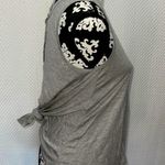 Dina Be Gray Open Back Super Soft Strechable Tank Top Size Small Muscle Tee. Photo 34