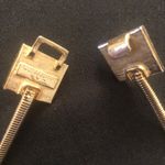 Accessocraft N.Y.C. Lion Belt 30/31” stretchy gold vintage retro unisex Photo 4