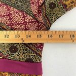 Moa Moa  Babydoll Large Top Blouse Vneck Tie Back Fairy Grunge 90s Whimsy Romance Photo 5