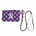 Vera Bradley Northwestern Uni Zip ID and Lanyard Photo 4