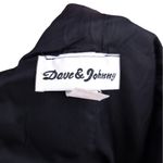 Dave and Johnny '90s Y2K  Women's Black Sleeveless Halter Rhinestone Maxi Dress 14 Photo 6