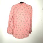 C&C California C & C California Coral Dalmatian Button Down Shirt L Photo 1