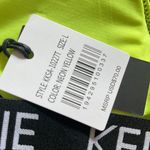 Kendall + Kylie Bright Neon Yellow & Black Strappy Cheeky Two-Piece Bikini Set Photo 8