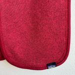 Patagonia Better Sweater Responsible Sustainable Polyester Scarf Unisex Red Photo 2