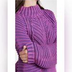 Free People Sweetheart Sweater in Glowing Orchid Photo 5