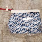 PINK - Victoria's Secret FLAWED NWT Victoria's Secret PINK Red White and Blue American Flag Cosmetic Bag Photo 0