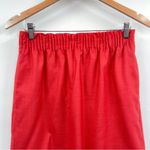 J.Crew  Sidewalk Skirt High Waisted Coral Salmon Smocked Paperbag Waist 6 Photo 4