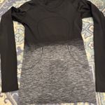 Lululemon Black and Grey Ombré  Swiftly Tech Long Sleeve 6 Photo 0