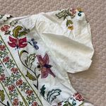 Farm Rio AUTH  Off-White Floral Insects Romper Size XS Photo 13