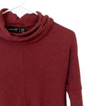 Rachel Zoe deep dark coral turtleneck sweater long sleeved winter top classic Photo 1