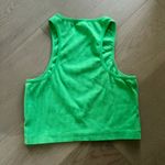 Garage  Ribbed Crop Top Tank green  Photo 1