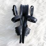 Taryn Rose Collection Liliana Black Leather Sandal Photo 5