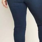 Old Navy NWT  Size 26 Short Mid Rise Power Slim Straight‎ Dark Wash Jeans Plus Photo 1