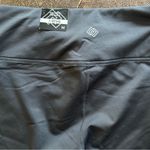 Zelos  Slate Gray Fleece Lined 7/8 Leggings Photo 2