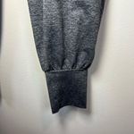 Aerie  Fold Over High Rise Jogger Pants  Dark Gray Heather Stretch  Women's Small Photo 5