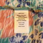 Talbots  NWT Dress Womens Orange Floral V Neck Knee Length Short Sleeve Size L Photo 5