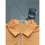 Callaway  Women's Opti-Dri Peach Sleeveless 1/4 Zip Golf Polo Shirt Size L Photo 3