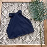 Free People Movement Ribbed Navy Crop Top Size Small Blue Photo 2