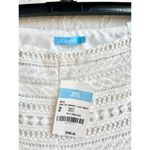 J. McLaughlin NWT  Mesa Side Zip Crochet Lace Pants White Women's Size 2 Photo 3