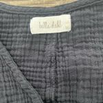 Bella Dahl  - Kimono Sleeve Tie Front‎ Top - Night Shade size medium Photo 2