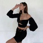 Finders Keepers  Lulu Skirt Black Photo 2