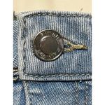 Simple Society Women’s Stretch Cropped Bellbottom Jeans Blue Size 27 Photo 3