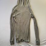Splendid  Thermal Hooded Henley Tee Photo 6