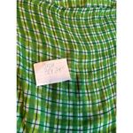 Green Plaid Circle Infinity Scarf Green Photo 5