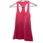 Lululemon Size 2 Cool Racerback Tank Top Pink Flash Light Tone Reversible Luon Photo 2