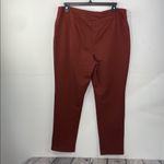 Chico's So Slimming Ankle Pull On Pants in Rich Rust size 3 Photo 4