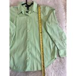 Ralph Lauren Lauren. Petite Women Classic Fit Mint Green Oxford Shirt Sz 12P Photo 5