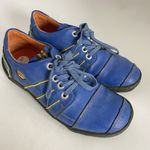 TMS EYES 2024 Autumn Blue Hand stitched leather upper slip resistant Sz 8.5 Photo 1