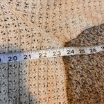 J.Jill  Beige Knit Cardigan Open Front Button XL‎ Extra Large Womens Photo 3