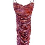 House Of CB Ella Swirl Ruched Bodycon Club Cocktail Mini Dress size XS Photo 3
