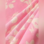 ZARA  Pink Satin Effect Flower Print Mini Dress Photo 9