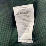 Cotelac Women Dress Plaid Green Size 1 Long Sleeve Button Round Neck Knee Length Size M Photo 9