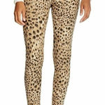 J. McLaughlin  Animal Print Zip Ankle Skinny‎ Jeans Size 4 Photo 0