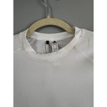 Adidas NWD  White Textured Long Sleeve Crewneck Golf T-shirt Women’s Size Small Photo 3