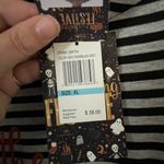 Feeling Festive boo crew black and gray striped long sleeve shirt size xl Photo 5