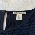 Dalia Collection 3/4 Sleeve Woven Blouse Size L Lightweight Sheen Career Office Photo 3