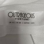 Outrageous Fortune White Double Breasted Blazer Wrap Long Sleeve Tuxedo Dress 6 Photo 3