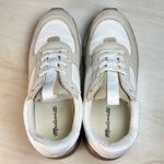 Madewell Leather Suede Lace Up Sneakers Cream Tan Women's 6.5 Men's 5 Photo 6